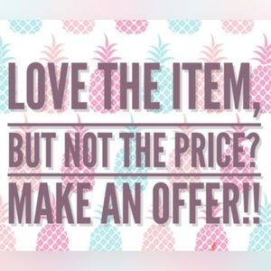 Make offer! or Bundle to get 25% Discount! 🌸